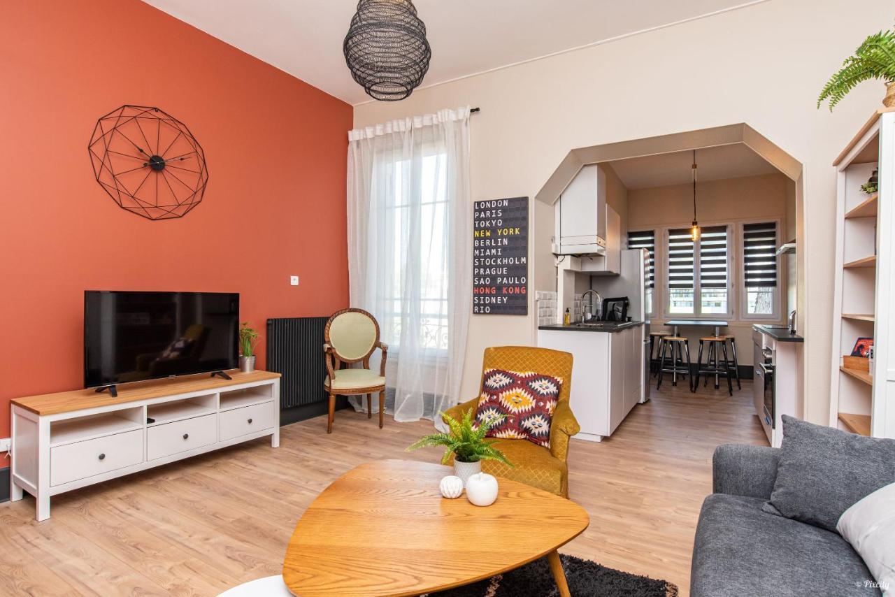 אז'ן Appartements Scaliger Wifi Proche Gare מראה חיצוני תמונה
